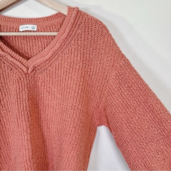 Gentle Fawn Women’s Chunky Knit Dusty Rose Sweater - Picture 8 of 16